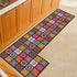 Anti-Slip Geometric Kitchen Mat Area Rugs for Living Room Bathroom and Hallway