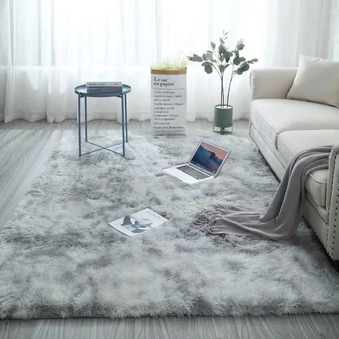 Large Plush Rugs for Modern Living Room Fluffy Carpet Kids Room Home Decor