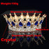 Elegant Crystal Tiara and Crown Hair Accessories for Weddings and Pageants