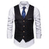 Slim Fit Men's Business Formal Waistcoat Sleeveless Vest
