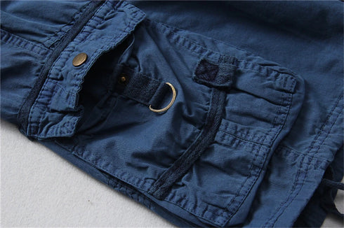 Summer Cargo Shorts Men Cool Camouflage Casual Pants Camo