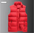 Men's Warm Sleeveless Vest Jacket for Winter - Casual Waterproof Zipper Coat with Stand-up Collar for Autumn Adventures