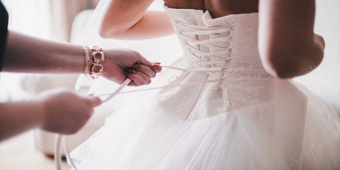 Alonlivn Custom Made Luxury Appliques Lace Ball Gown Wedding Dresses Chapel Train V-Neck Bridal Gowns