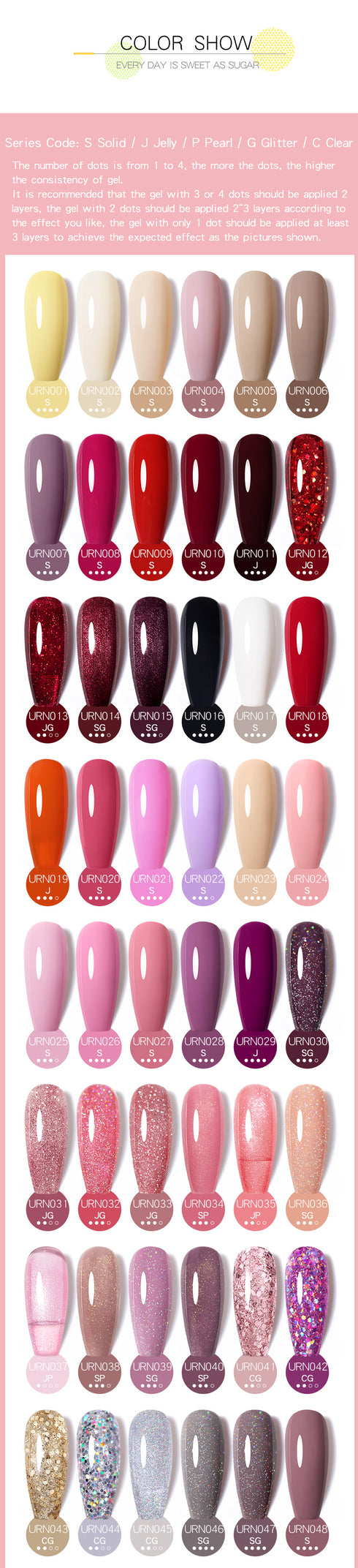 Nail Gel Polish - 7.5ml Semi-permanent Glitter Varnish for Winter Manicure, Eco-friendly and SGS Certified for Lasting Style