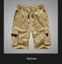 Men's Cargo Shorts Combat Plus Big Size Capris for Summer