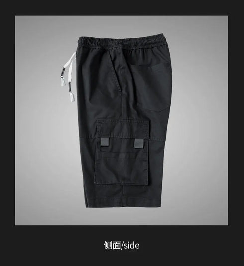 Men's Cargo Shorts Combat Plus Big Size Capris for Summer