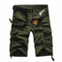 Summer Cargo Shorts Men Cool Camouflage Casual Pants Camo