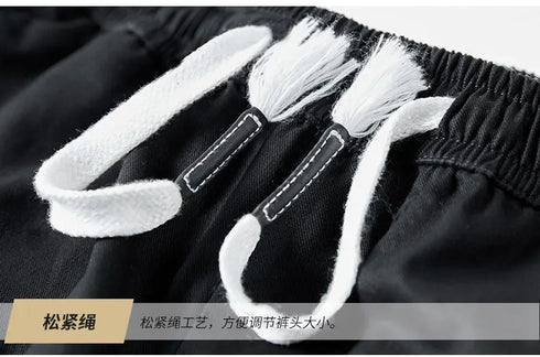 Men's Cargo Shorts Combat Plus Big Size Capris for Summer