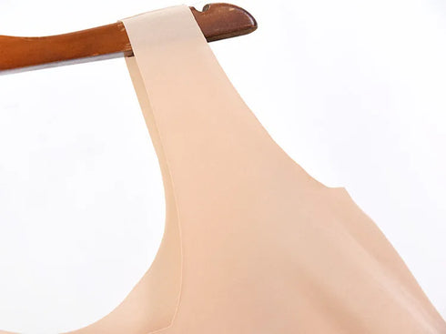 Plus Size 5XL Seamless Summer Camisole Tank Tops for Women - Comfortable Ice Silk Crop Tops in Solid Colors, Breathable Fashion Essentials