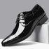 Breathable Leather Oxford Shoes for Men - Formal Business Dress Footwear