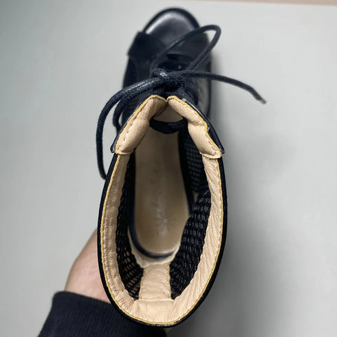 Sexy High Heels Hollow Mesh Sandals for Summer Fashion Comfort Peep Toe Stilettos Jazz Dance Female Shoes Plus Size