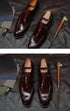 Elegant Designer Men's Formal Loafers - Classic Leather Business Shoes for Office and Valentine Gifts