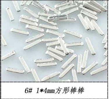 500pcs Metal Nail Art Decorations - Japan Korea Alloy Rivets, Studs, and DIY Accessories for Creative Designs