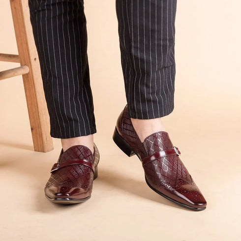 Elegant Patent Leather Oxford Loafers for Men - Versatile Dress Shoes for Weddings and Office Occasions - Comfortable Slip-On Style with Pointed Toe Design