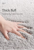 Super Thick Fluff Fiber Bath Mat Comfortable Soft Non-Slip Absorbent Rug Shower Room Doormat