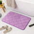 Memory Foam Bath Mat Super Absorbent Machine Washable Bathroom Rug Soft Quick Dry Floor Mat
