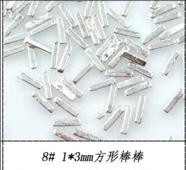 500pcs Metal Nail Art Decorations - Japan Korea Alloy Rivets, Studs, and DIY Accessories for Creative Designs
