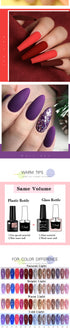 Glittery Gel Nail Polish for Eye-Catching Halloween Nails – 7.5ML Semi-Permanent UV LED Varnish for Stunning Nail Art and Manicure