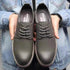 Stylish Men's Oxfords: Premium Genuine Leather Business Formal Dress Shoes with Classic British Design for Office & Casual Occasions