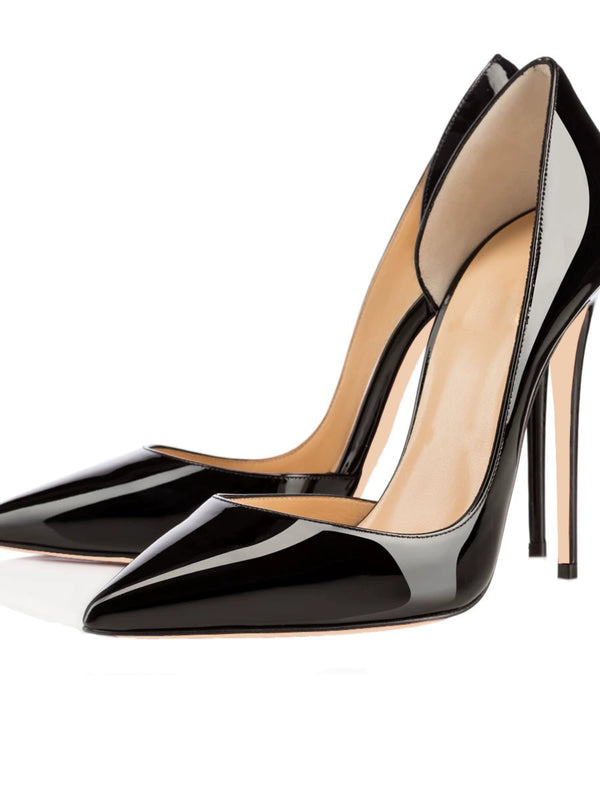 Chic Ultra-High Heel Women's Side Hollow Shoes for Elegant Occasions