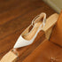 Elegant Pointed Medium Heels for Women - Fashionable Casual Pumps for Parties