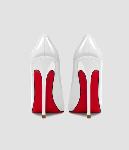Elegant 12cm Stiletto Heels for Women - Pointed Toe Professional Flats