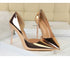 Elegant Korean-Style Pointed High-Heeled Shoes for Special Occasions