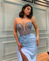 White Angel Feather Dress Luxury Design Women's Off Shoulder Elegant Long Dress for Parties and Weddings