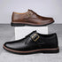 Fashionable Men's Pointed Banquet Business Wedding Shoes Casual Leather Footwear
