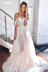 LORIE Lace Wedding Dresses Off The Shoulder Appliques Bridal Gowns