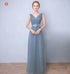 Elegant Sleeveless Tulle A-Line Bridesmaid Dress With Satin Belt And Lace Up Bow For Weddings