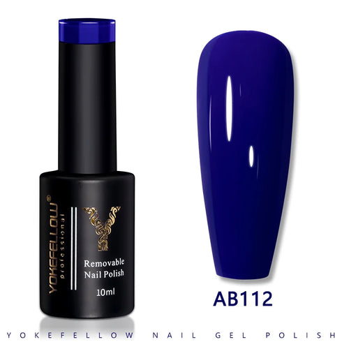 Vibrant 10ML Semi-Permanent Gel Nail Polish for Stunning Manicures - Low Odor Long-Wear Varnish - Ideal for Spring and Summer Nail Art