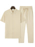 Men's Summer Business Casual Shirt and Pants Set