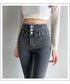 Women's High Waist Stretch Jeans - Fashionable Slim Denim Pants