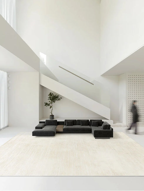 Minimalist Large Area Living Room Carpet Comfortable Bedroom Rug Home Decoration