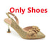 Luxury Italian Shoes and Bag Set for Women Wedding Pumps