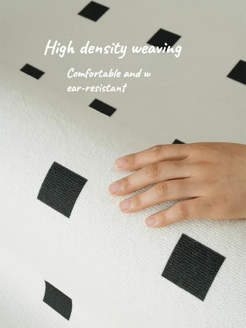 Modern Fashion Striped Area Rugs for Living Room and Bedroom Non-Slip Floor Mat