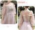 Bridesmaid Dress Floor Length Tulle Ruched Sweetheart Neckline Built In Bra Elegant Party Gown Wedding Dress