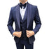 3 Piece Beaded Tuxedo Suit for Wedding and Formal Events
