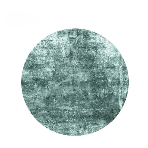Modern Minimalist Round Carpet for Living Room Soft Plush Rug Home Decor