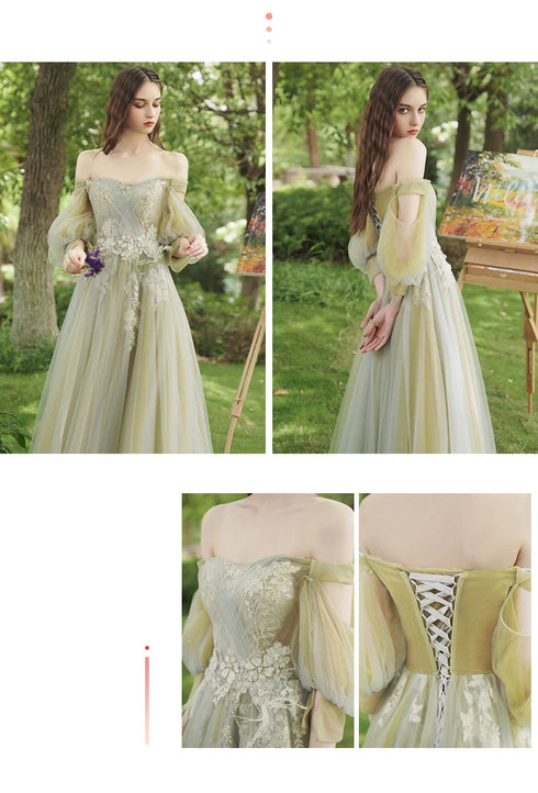 Strapless Applique Tulle Bridesmaid Dress With Floral Embellishments Evening Gown