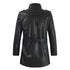 Men's Casual Fleece-Lined Leather Windbreaker Coat - Stylish Moto & Biker Jacket for Autumn and Winter Wear