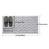 Memory Foam Bathroom Rug Ultra Soft Non-Slip Water Absorbent Floor Mat