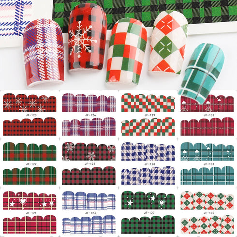 Animal Print Water Nail Decals - Cow and Leopard Designs for Stunning Winter Manicure - 12 Unique Patterns for Creative Nail Art