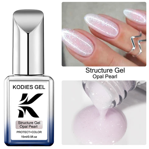 Vibrant Semi-Permanent UV Rubber Base Gel Nail Polish for Stunning Nail Art - Long Lasting 2-in-1 Structure for Easy Application and Soak Off Manicure