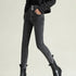 Women's High Waist Stretch Jeans - Fashionable Slim Denim Pants