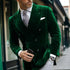 Italian Style Men's Velvet Smoking Jacket for Wedding Prom Party
