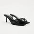 Elegant Strappy Cat Heel Clip Toe Sandals For Women