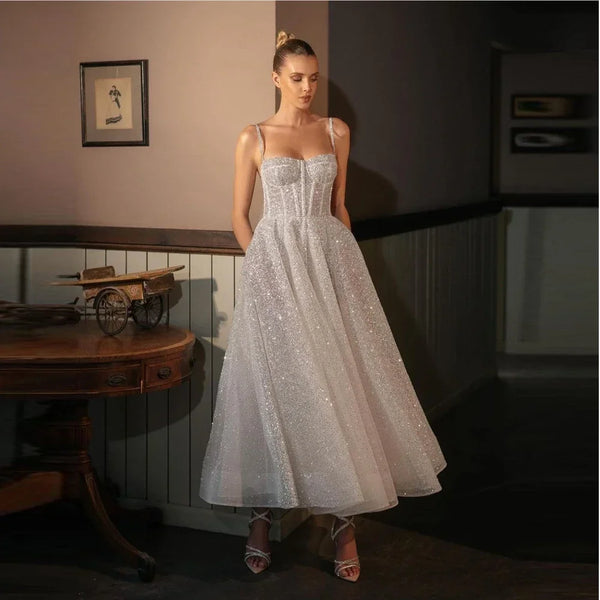 Elegant Luxury Evening Gown for Special Occasions and Weddings