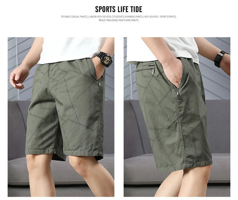 Men's Casual Shorts Summer Thin Section Trendy Loose Trousers